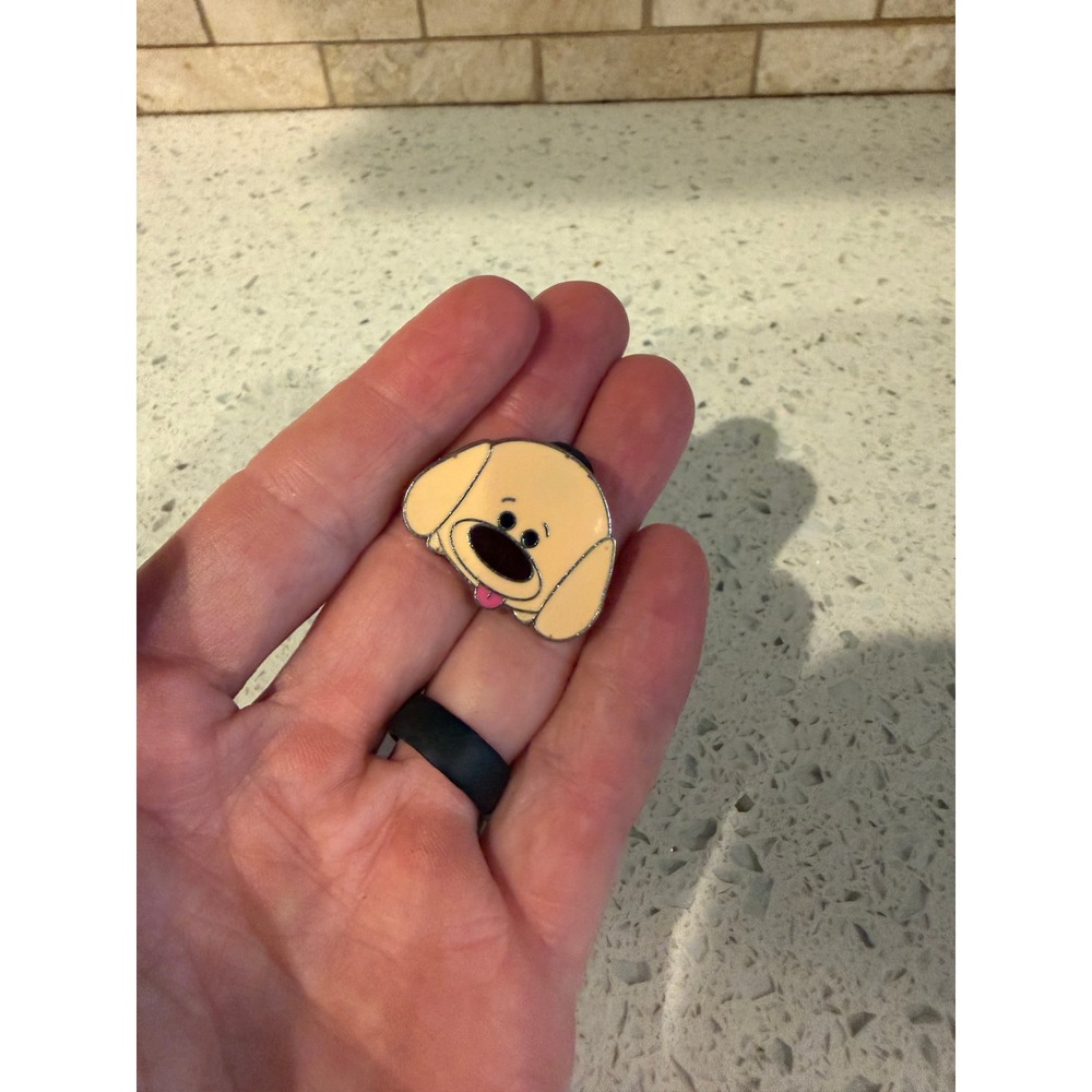 Disney Dog Face With Mickey Ears Enamel Pin